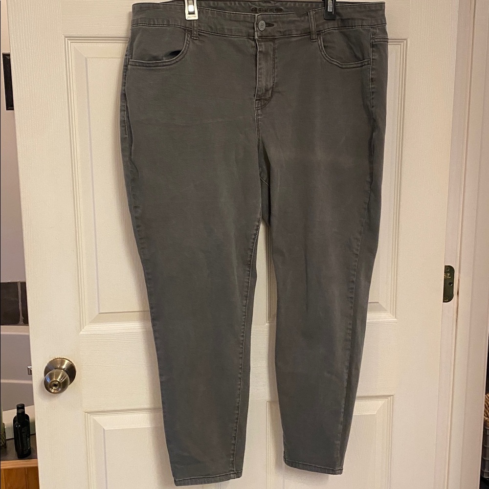 Maurices Charcoal Mid-Rise Denim
